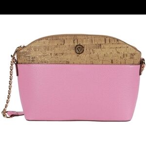 Anne Klein Curved Crossbody Bag